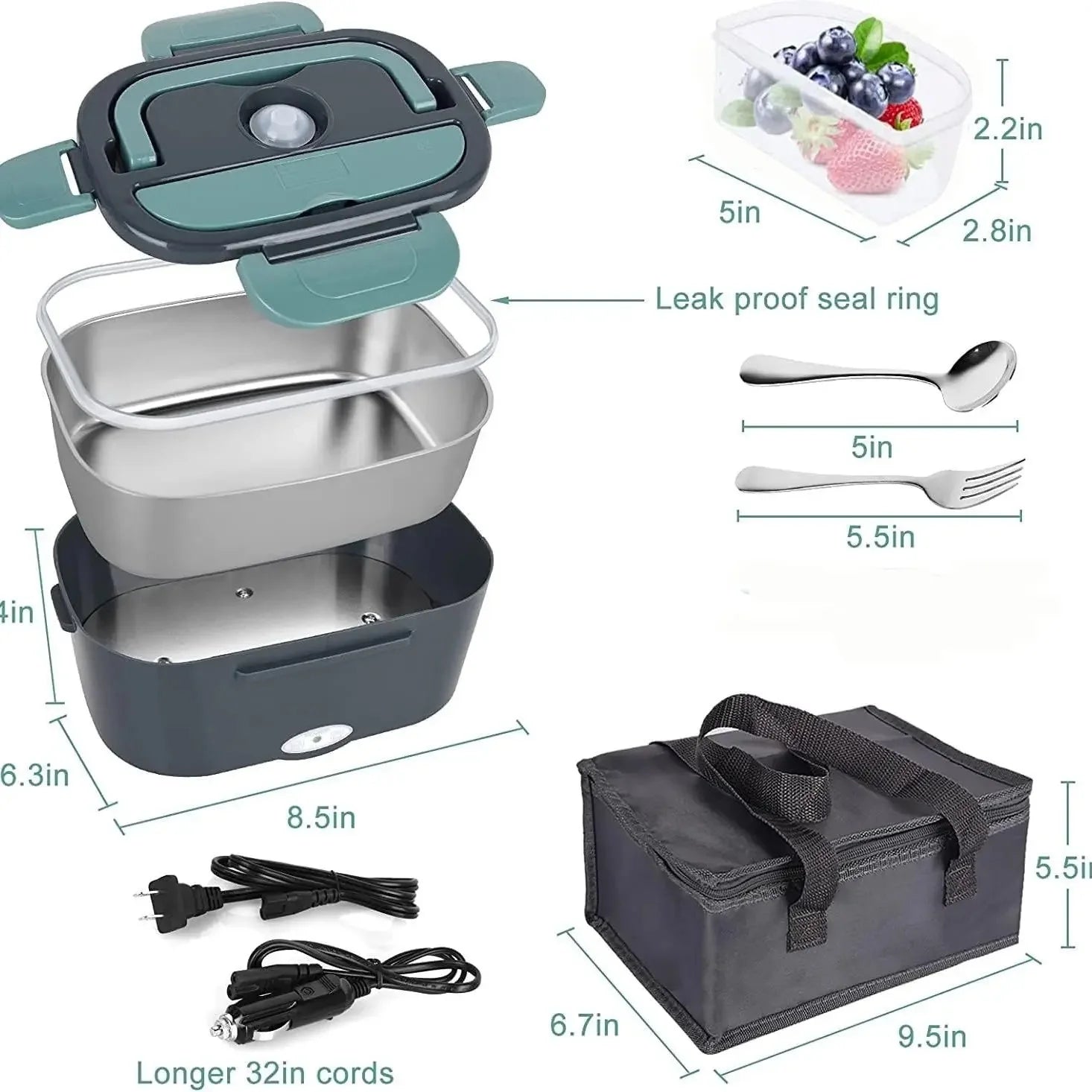 Electric Lunch Box Food Warmer