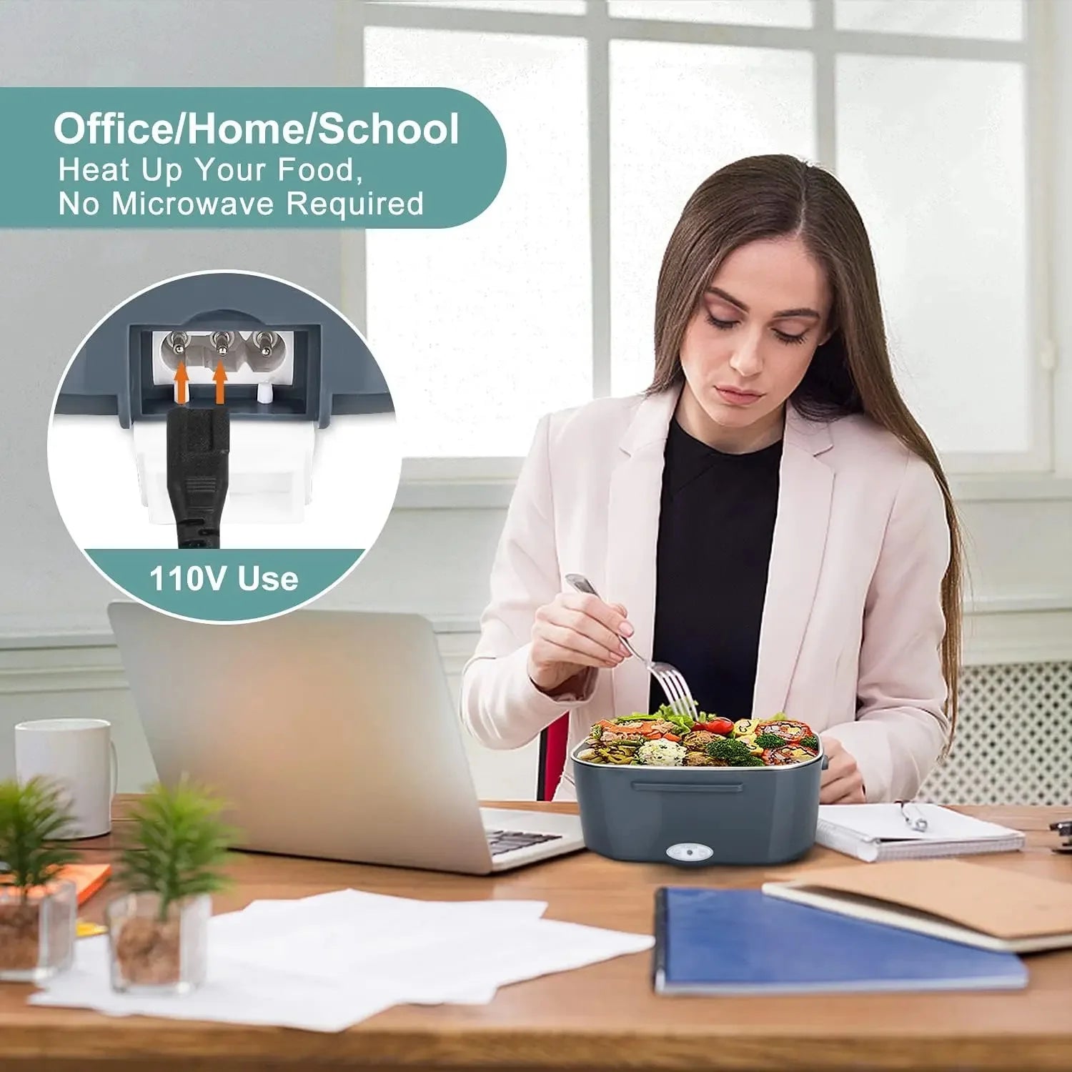 Electric Lunch Box Food Warmer
